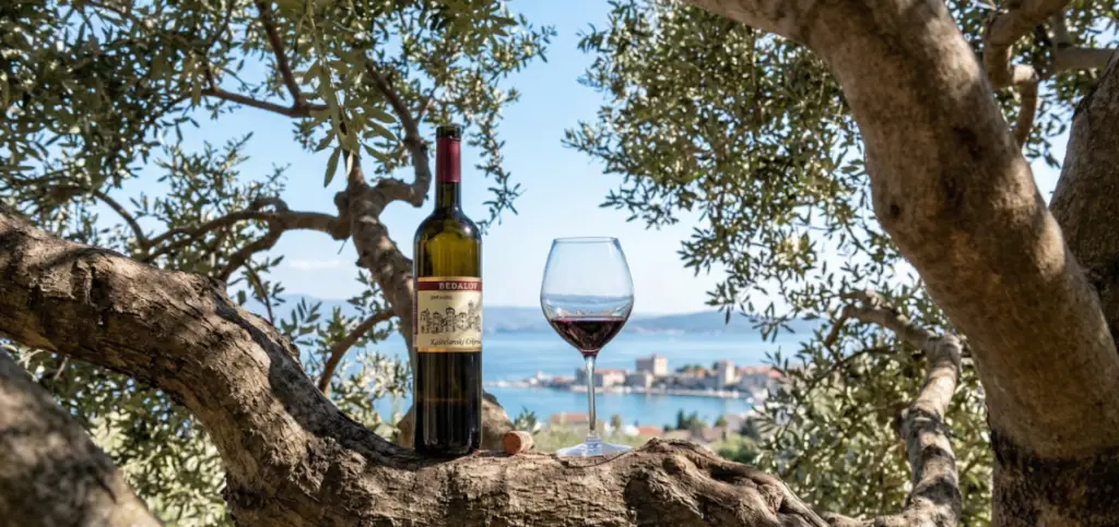 kastelanski crljenak, zinfanedl, domovina zinfandela, kuća za odmor adriatic seaside croatia